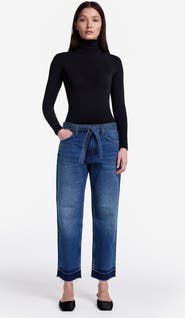 Smythe Lark Low Rise Crop Relaxed Jean