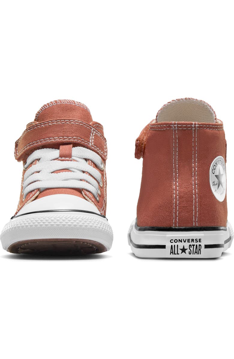 Converse Kids' Chuck Taylor<sup>®</sup> All Star<sup>®</sup> 1V High Top Sneaker, Alternate, color, In A Nutshell/White/Black