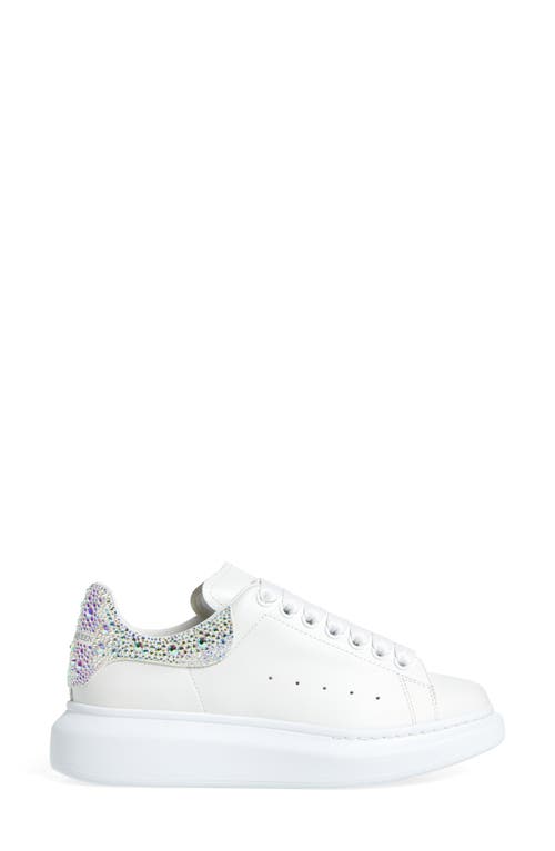 Alexander Mcqueen Mcqueen Oversized Crystal Embellished Sneaker