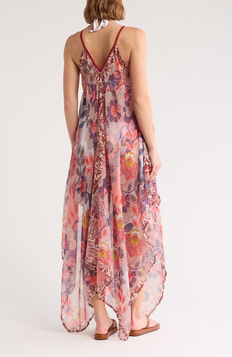 Vince Camuto Medallion Print Topper, Alternate, color,