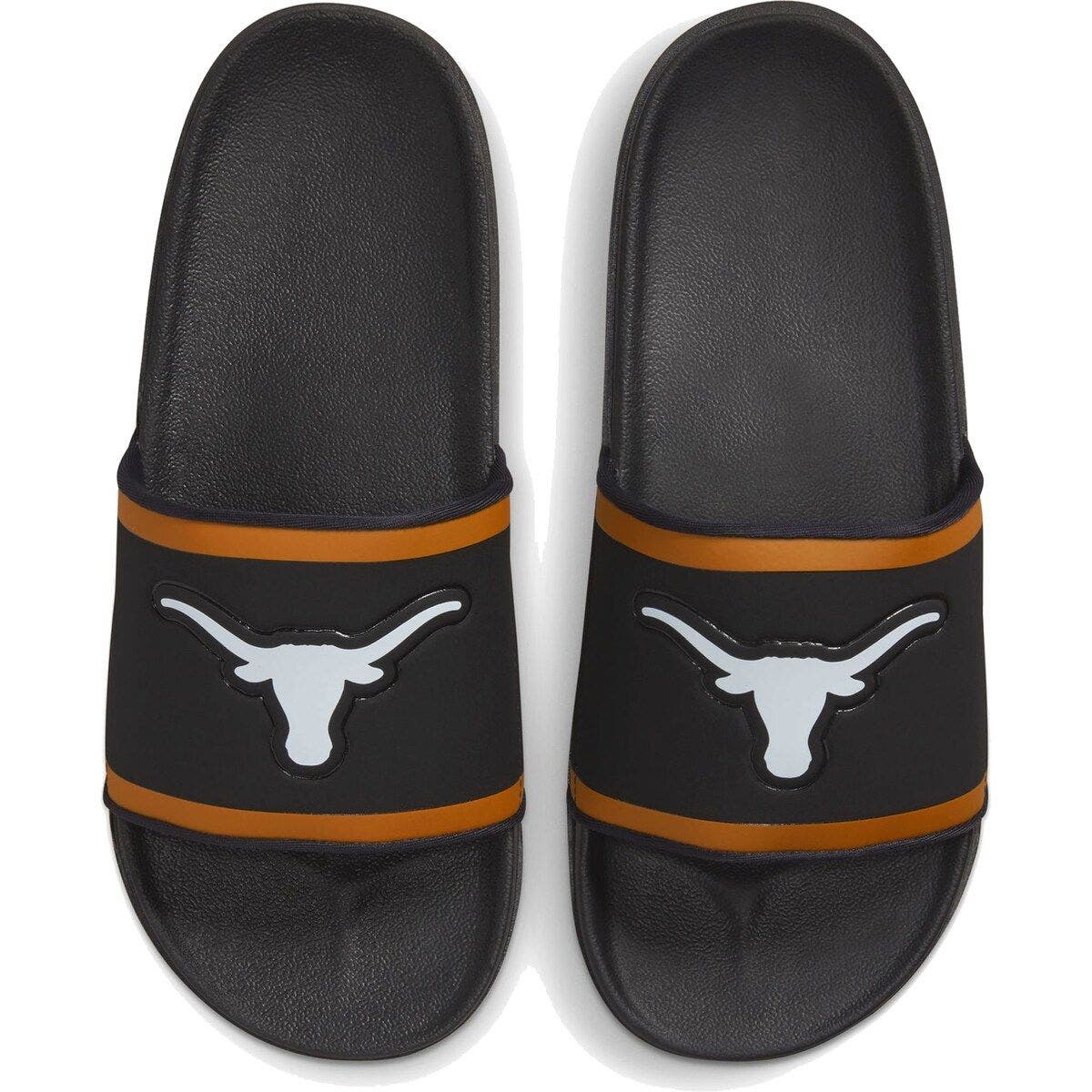 Nike Texas Longhorns Off-Court Wordmark Slide Sandals, Main, color, 