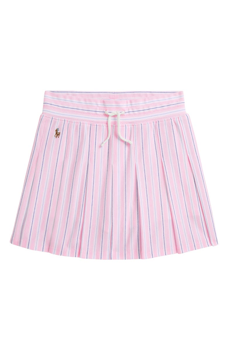 Polo Ralph Lauren Kids' Oxford Pleated Mesh Skort, Main, color,