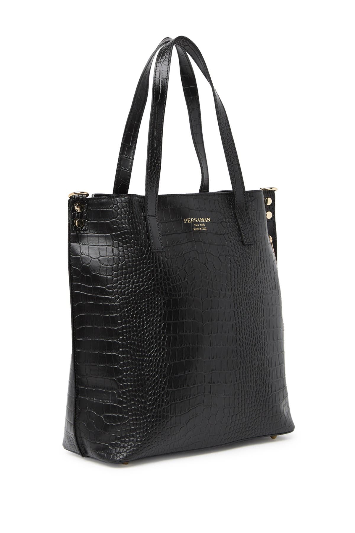 Persaman New York Adeline Embossed Leather Shoulder Bag, Main, color, 