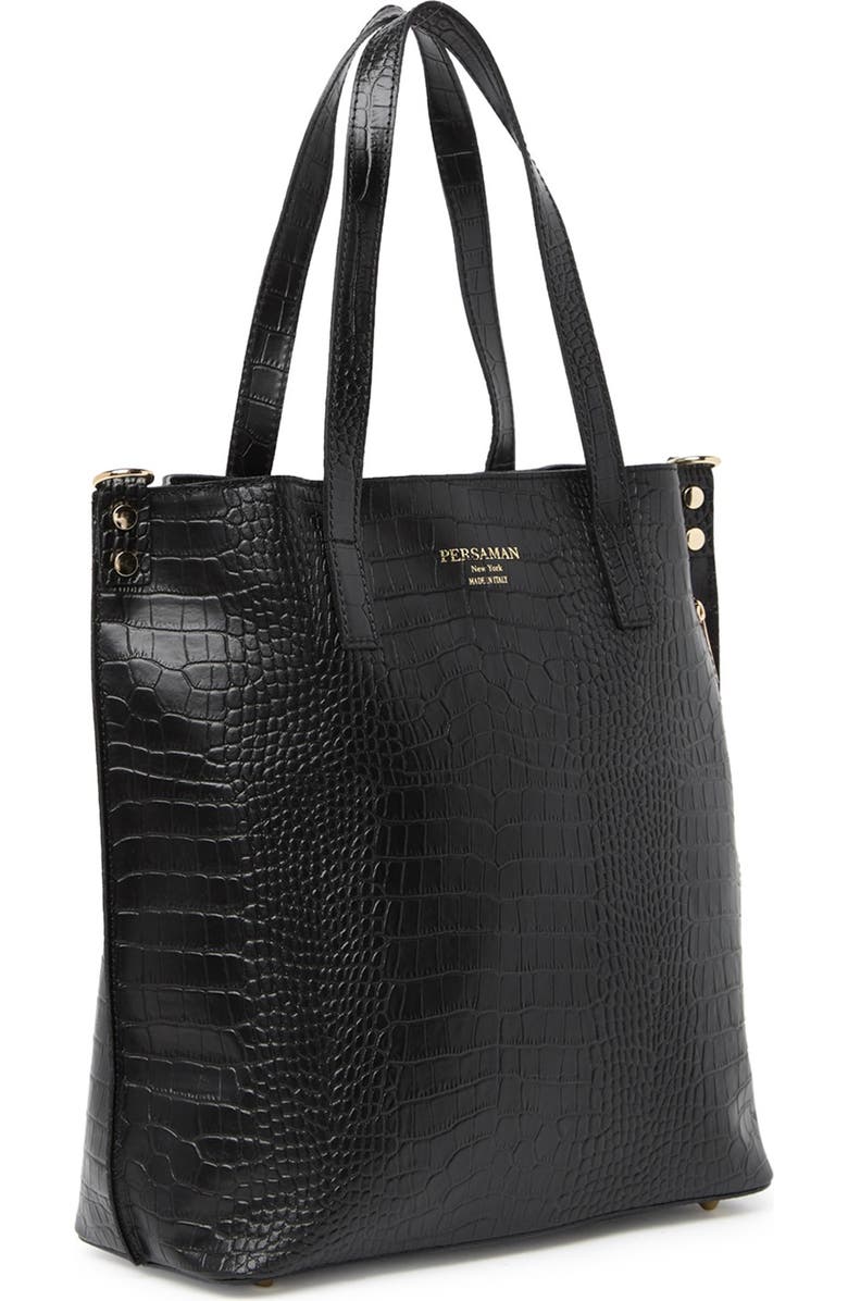 Persaman New York Adeline Embossed Leather Shoulder Bag, Main, color,