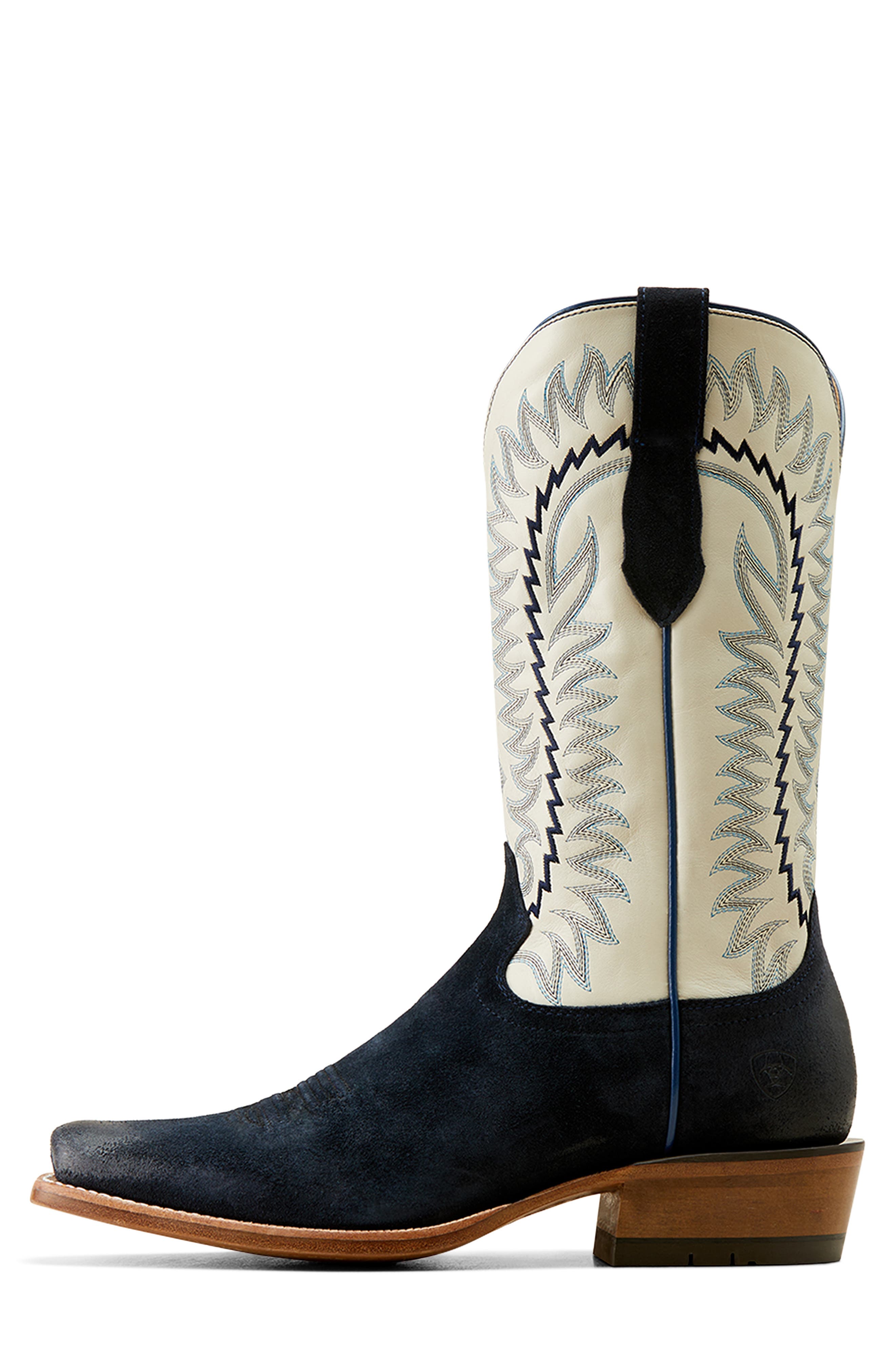 Ariat Futurity Time Western Boot, Alternate, color, Polo Blue Roughout