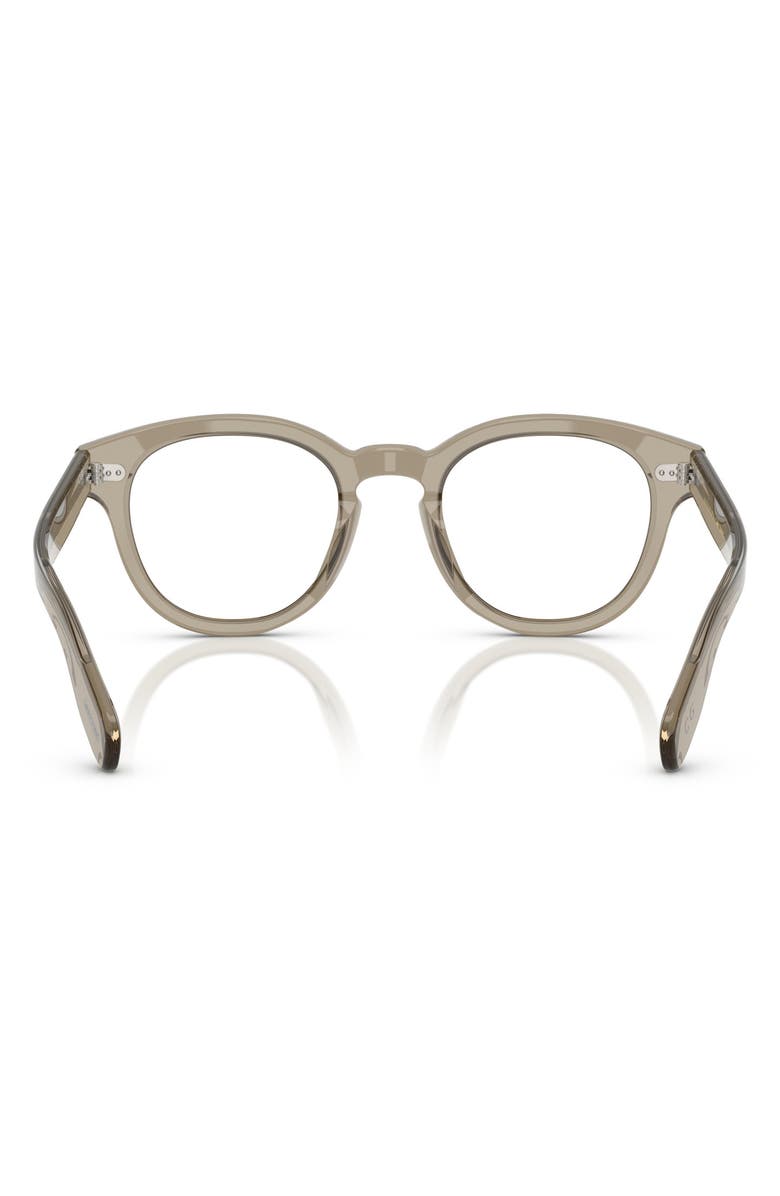 Oliver Peoples 50mm Pillow Optical Glasses, Alternate, color, Sencha/ Demo Lens