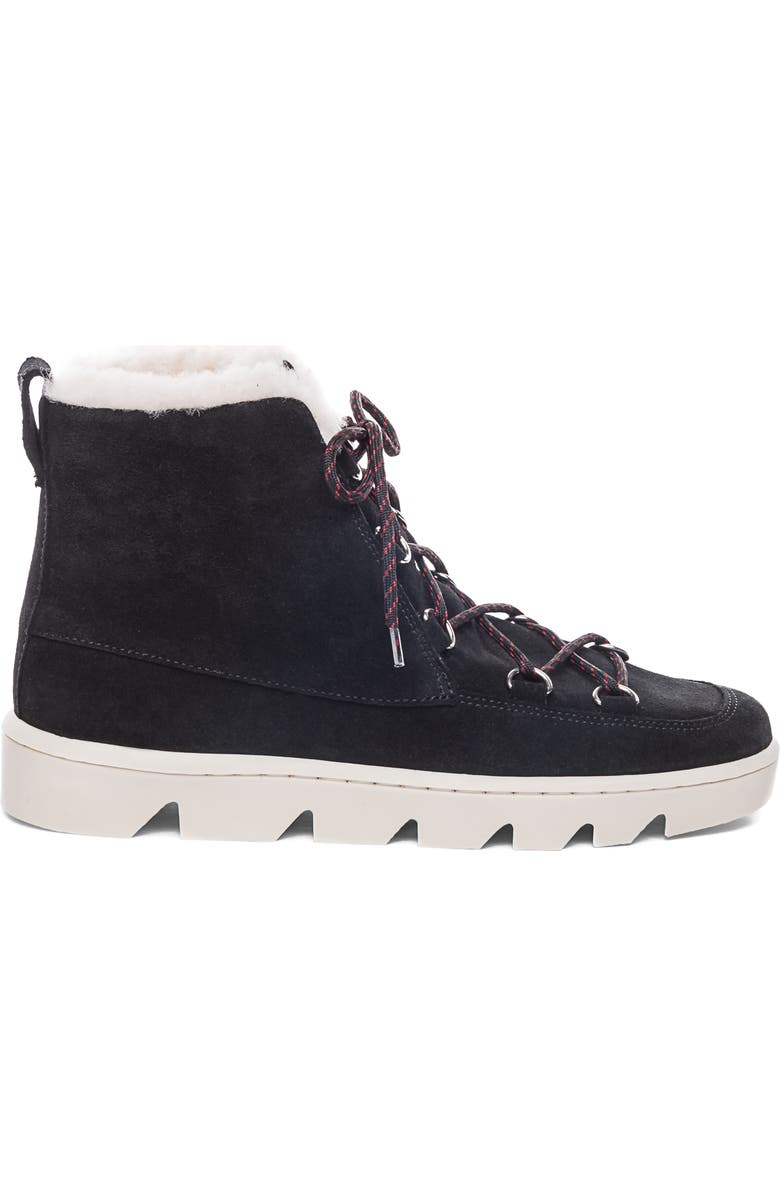 Bernardo Footwear Bernardo Dana Genuine Shearling Water Resistant Boot, Alternate, color,