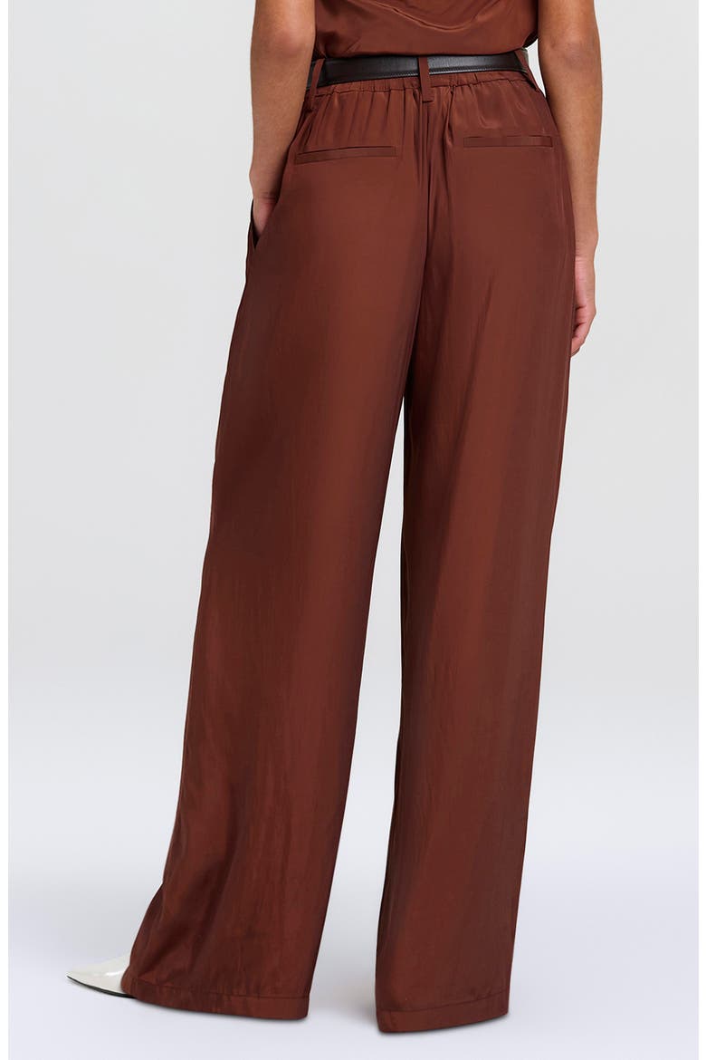 Winn High Waist Wide Leg Pleated Pants, Alternate, color, BRUNETTE