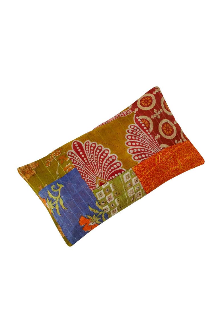 Sari Motif Cushion Cover, Main, color, Multi