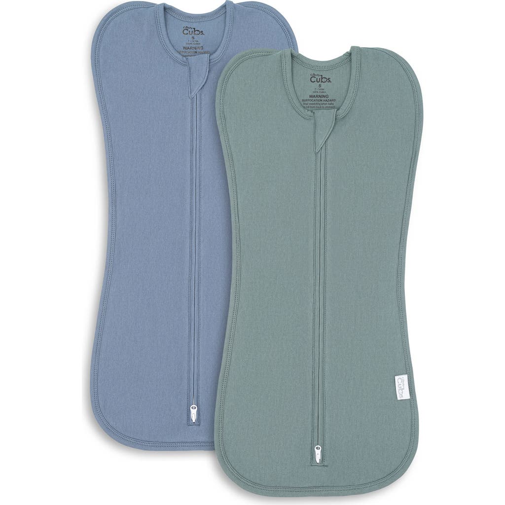 Comfy Cubs Easy Zipper Swaddle Blankets In Multi