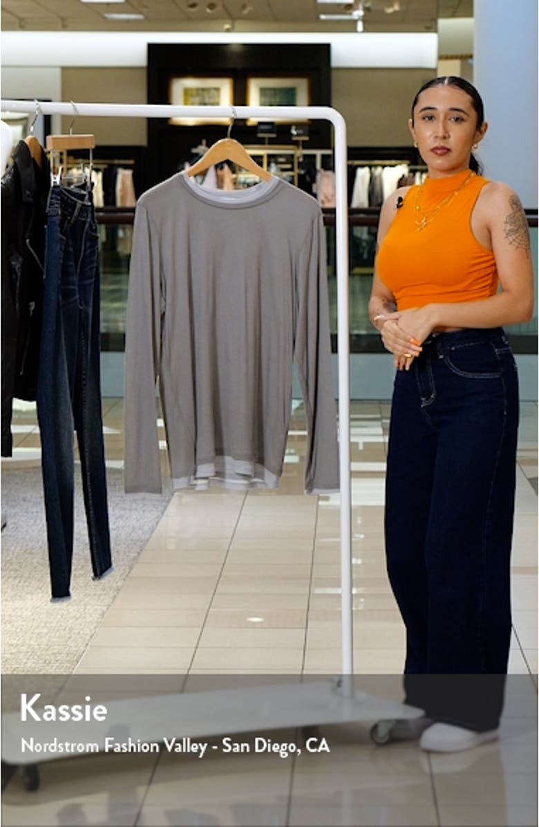 Long Sleeve T-Shirt, sales video thumbnail