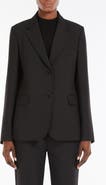 Weekend Max Mara Uva One-Button Jacket