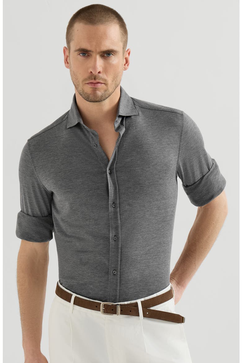Lightweight jersey shirt, Alternate, color, Dark Grey