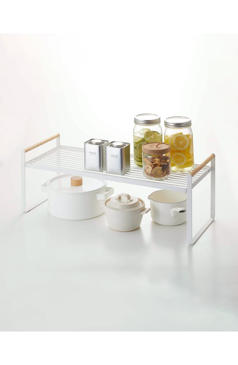 Yamazaki Tosca Wire Organizer Rack, Alternate, color,