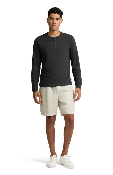 Heavyweight Slub Henley Sweater