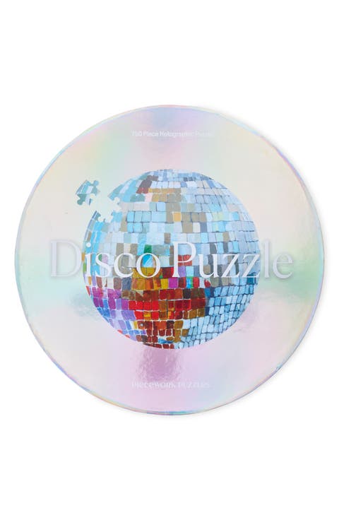 Disco 750-Piece Holographic Round Puzzle