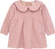 TINY TRIBE Check Peter Pan Collar Dress