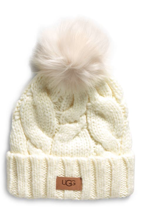 UGG® Faux Fur Beanie W Pom for Women | UGG®