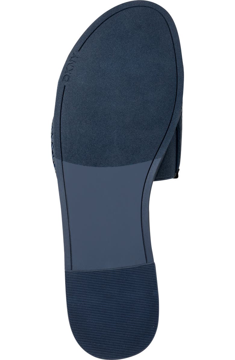 DKNY Winslet Slide Sandal - Wide Width, Alternate, color, Dark Blue