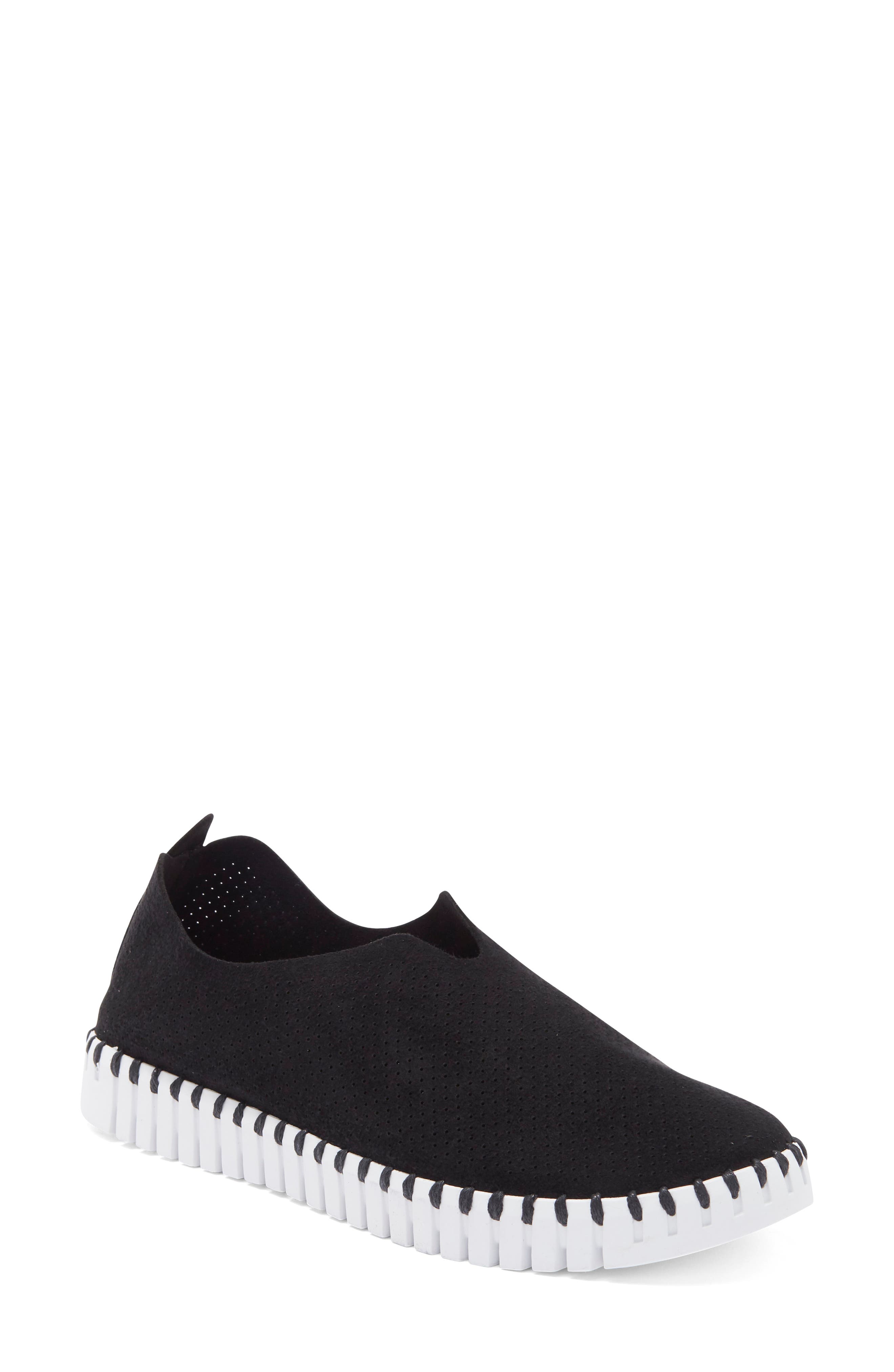 Ilse Jacobsen Tulip Perforated Sneaker, Main, color, 