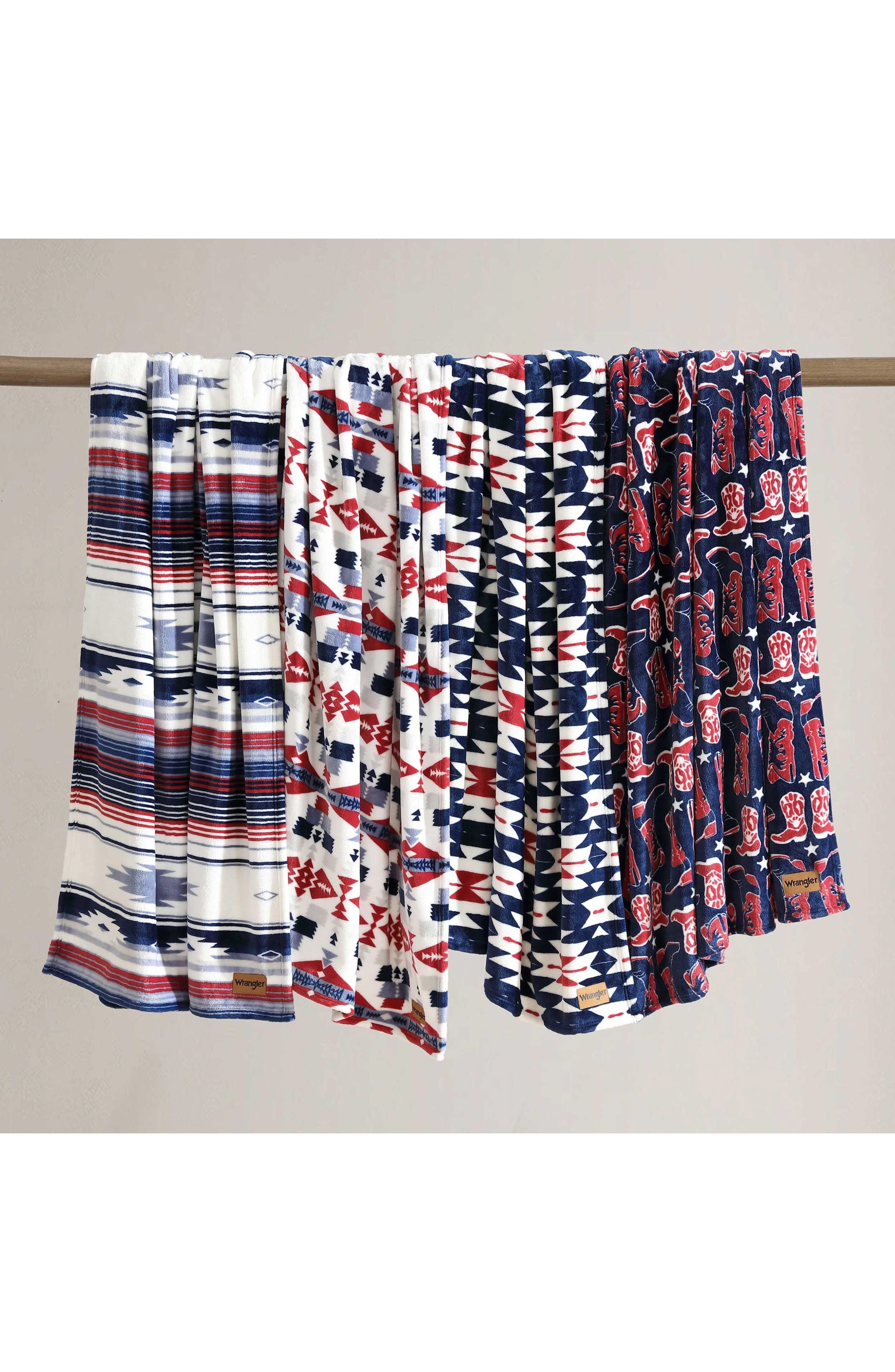 Nolan Soft Plush Fleece Throw