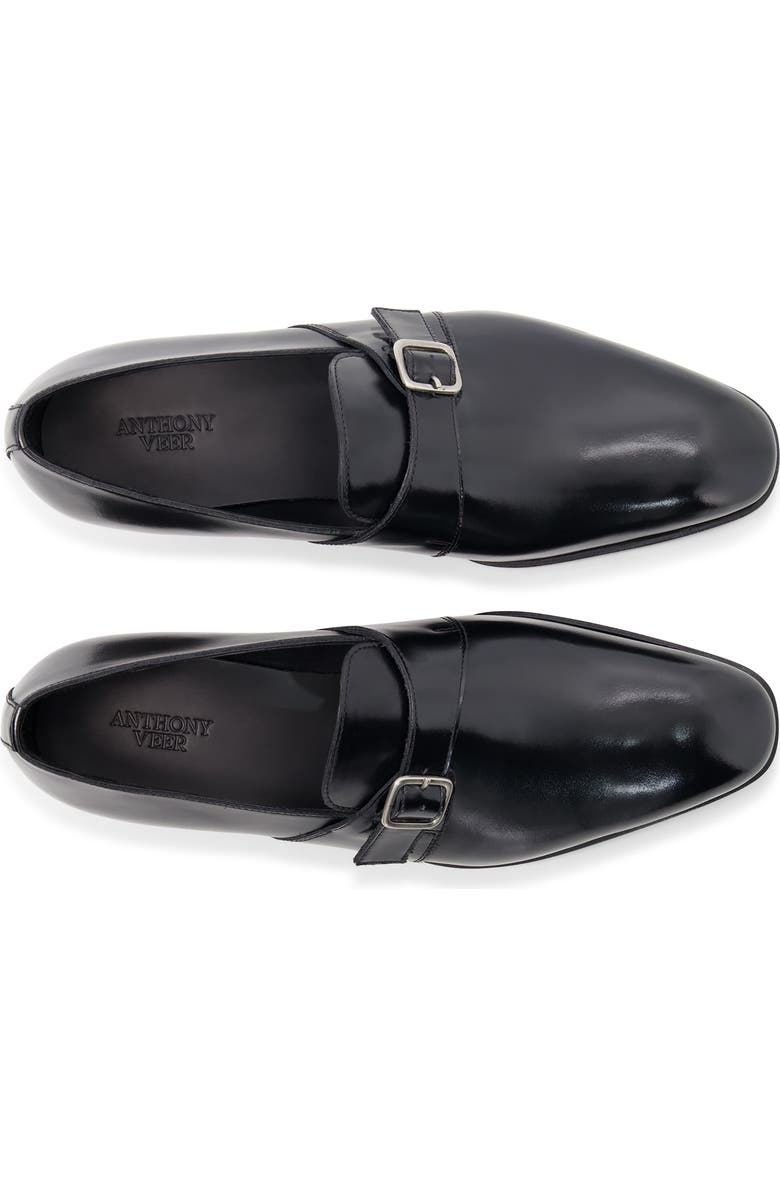 Anthony Veer Dunhill Single Monk, Alternate, color, Obisidian Black Leather