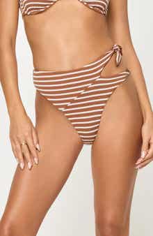 Jack Bitsy Cutout High Waist Bikini Bottoms