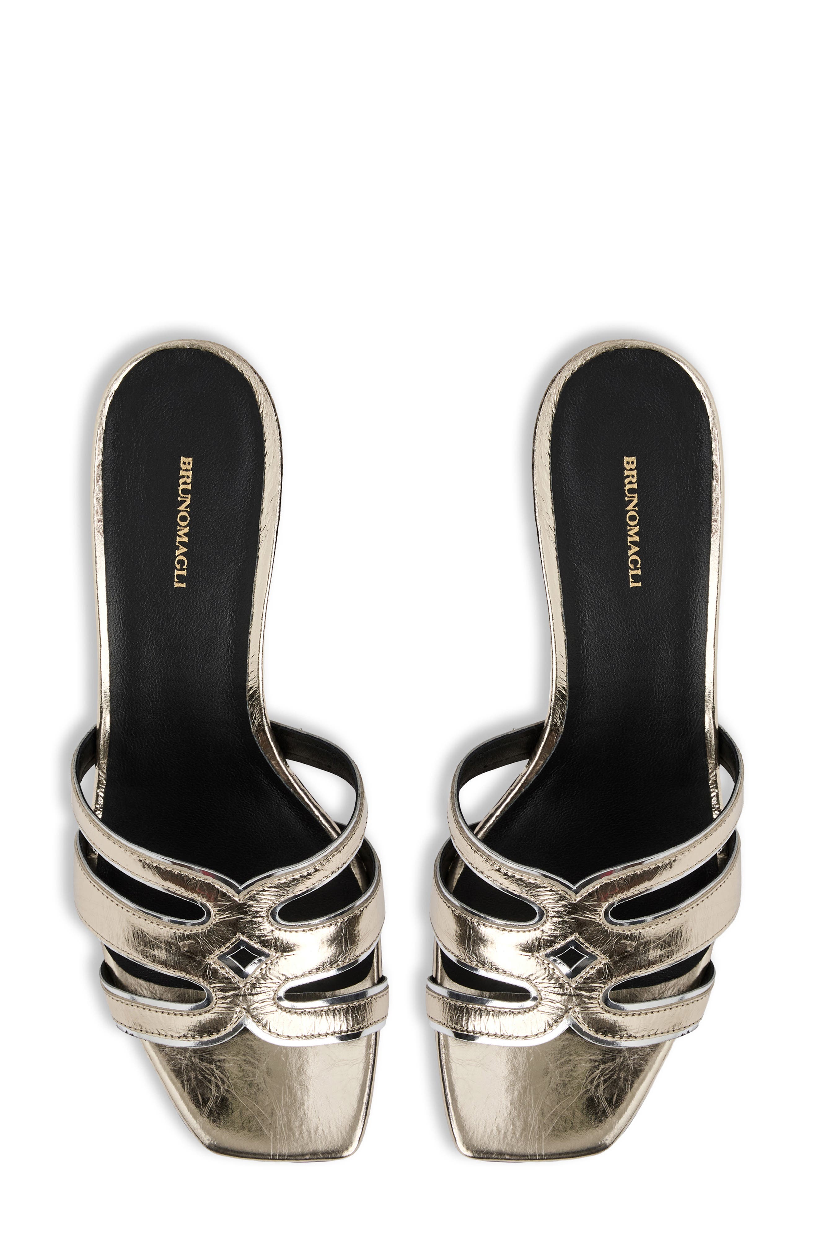 Enora Slide Sandal, Alternate, color, PLATINO/ SILVER