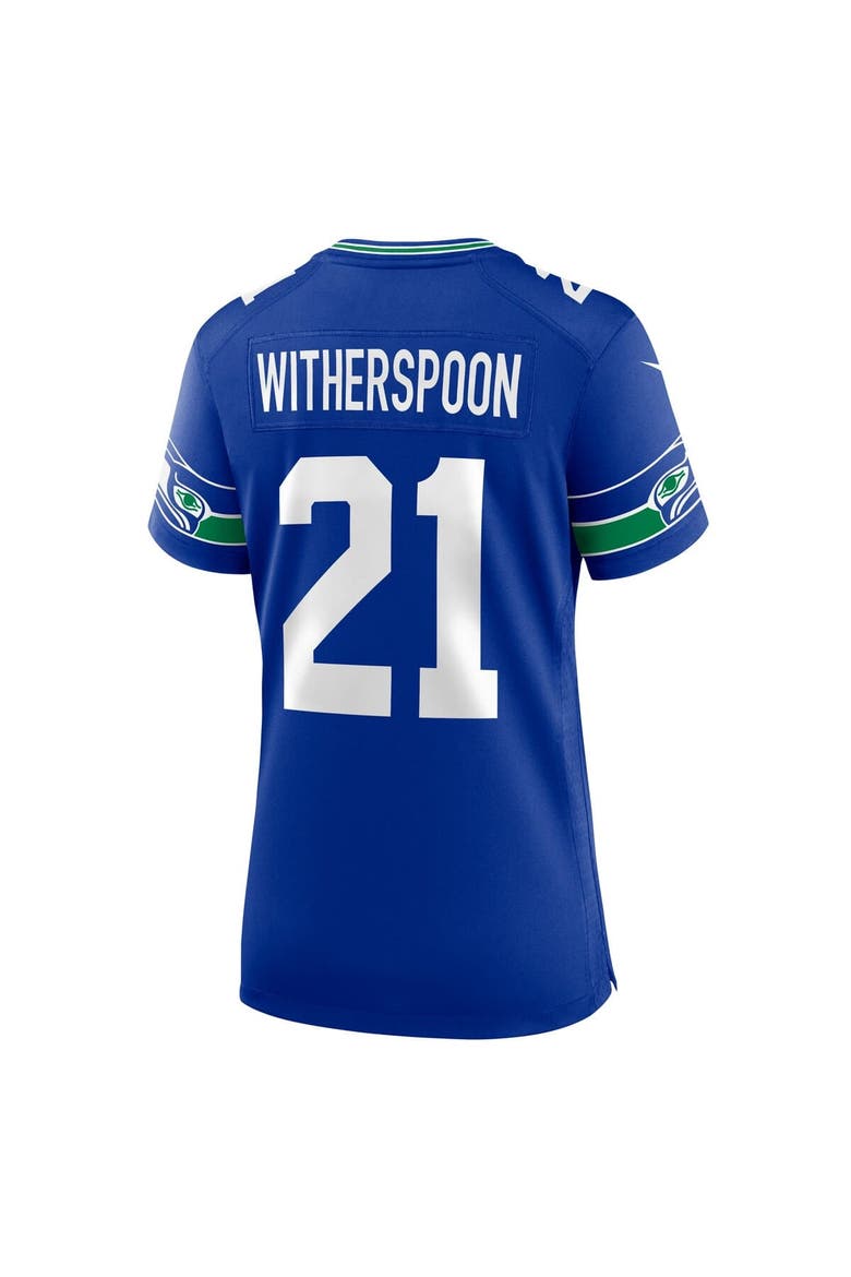 Women's Nike Devon Witherspoon Royal Seattle Seahawks Alternate 2 50th Season Game Jersey, Alternate, color, Royal