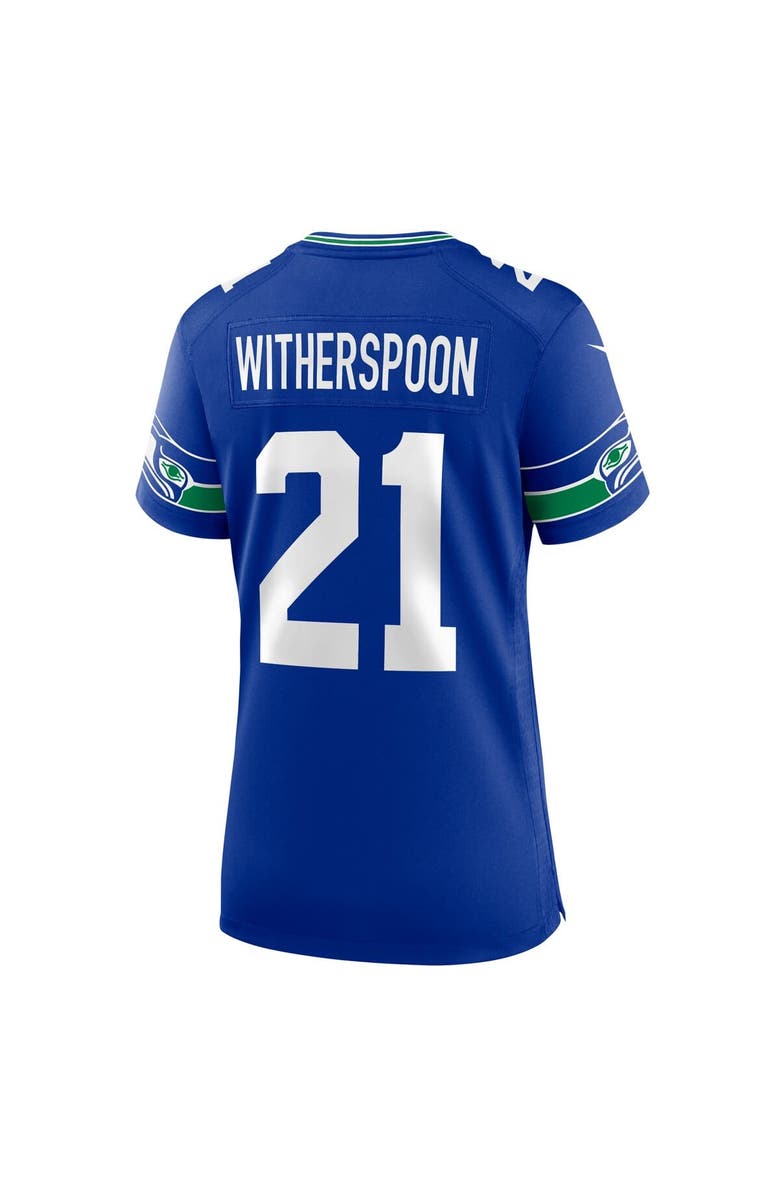 Nike Women's Nike Devon Witherspoon Royal Seattle Seahawks Alternate 2 50th Season Game Jersey, Alternate, color, Royal