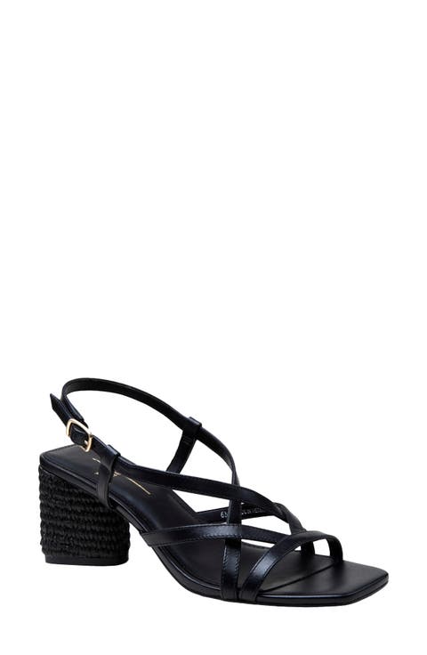 Green Crystal Lace Up Heel Sandals – Munroe Shoetique