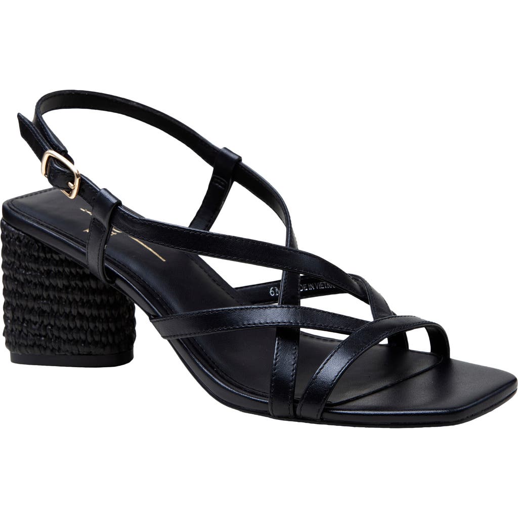 Shop Linea Paolo Hazel Slingback Sandal In Black