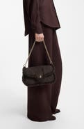 BOSS Beyond Recycled Leather Hobo Bag