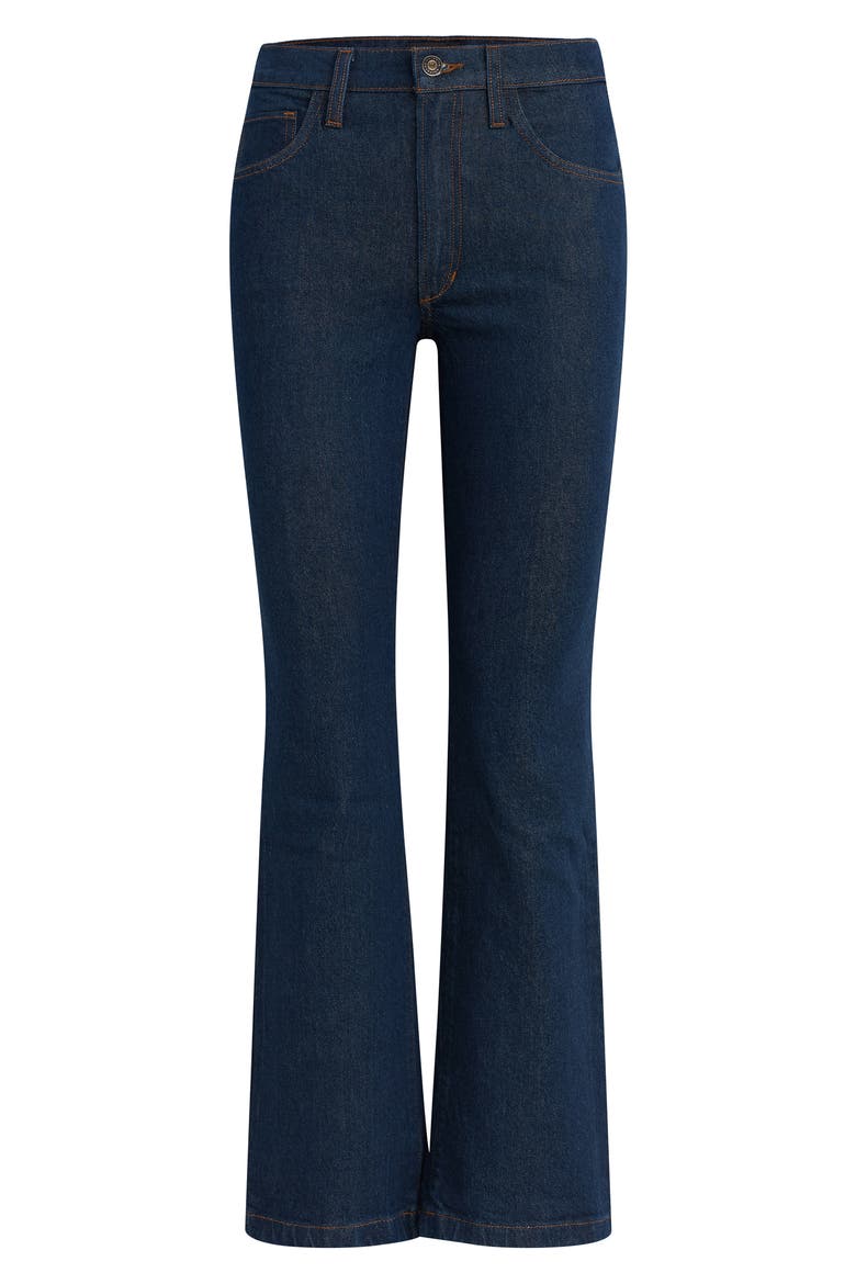 The Morgan Shortie High Waist Bootcut Jeans, Alternate, color, PEPPER