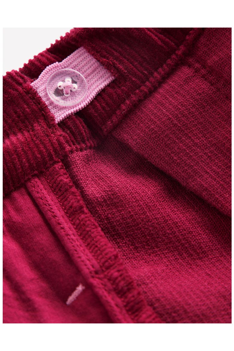 Kids' Pleated Corduroy Skort, Alternate, color, RUMBA RED CORD