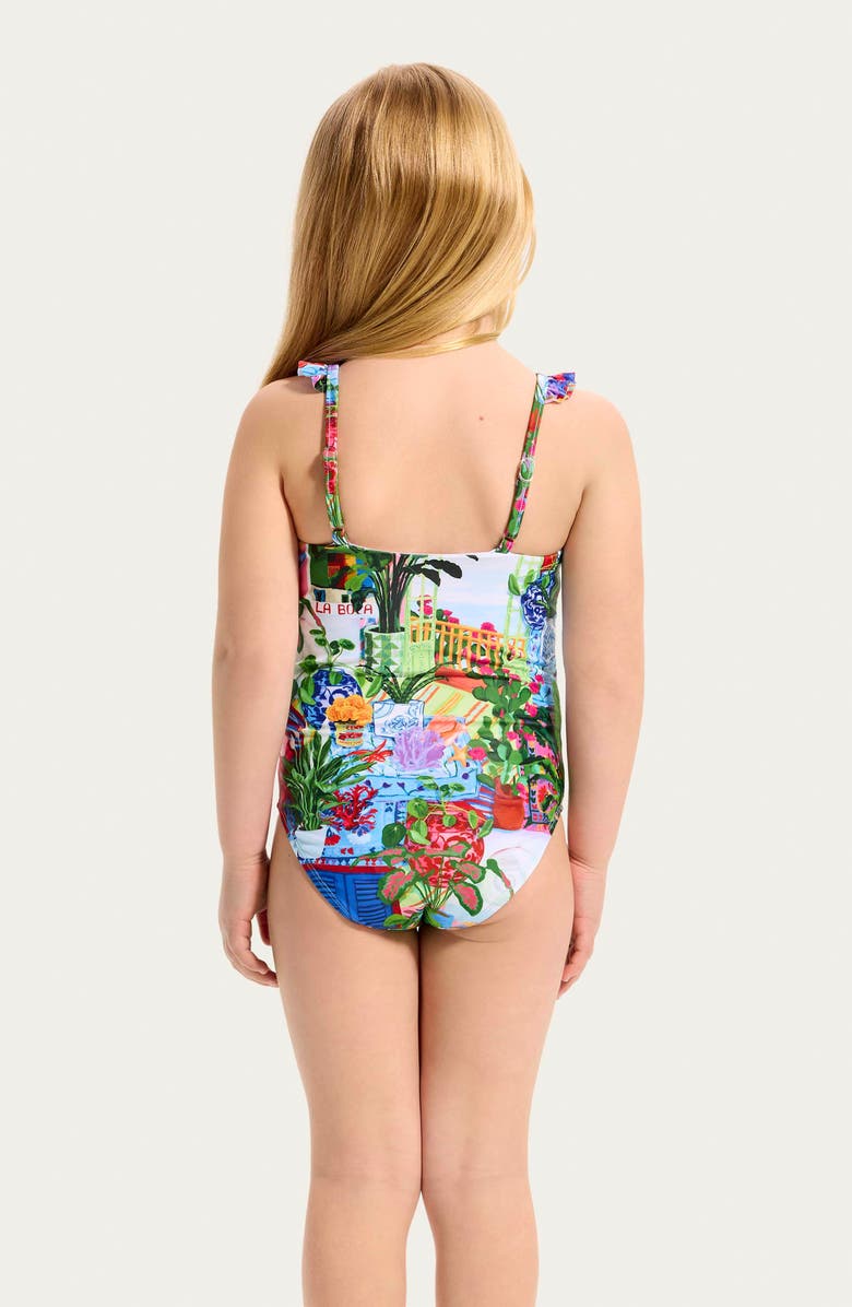 Seafolly Kids' La Boca One-Piece Swimsuit, Alternate, color, 