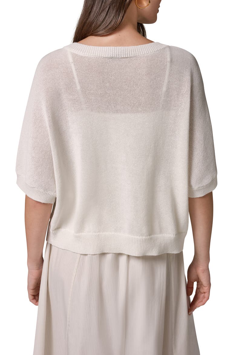 Easy Short Sleeve Cardigan, Alternate, color, SANDSTONE