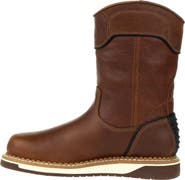 Georgia Boot Amp Lt Wedge Waterproof Pull On Work Boot