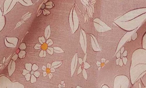 Free People Frankie Floral Tunic In Stone Combo