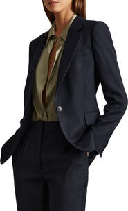 Reiss Hallie Wool Blend Blazer