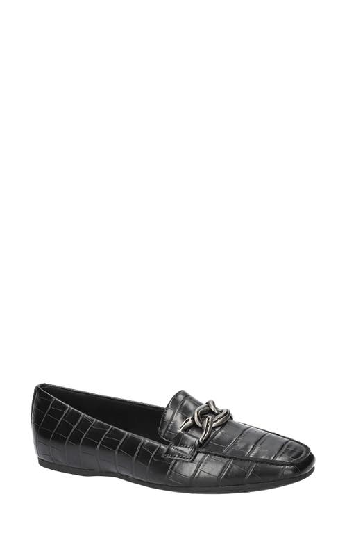 EASY STREET Amber Loafer in Black Croco  product