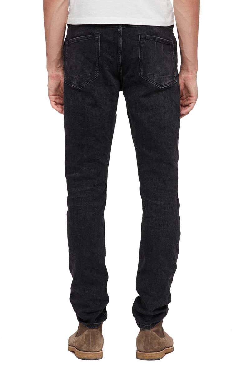 AllSaints Rex Slim Fit Straight Leg Jeans, Alternate, color, 