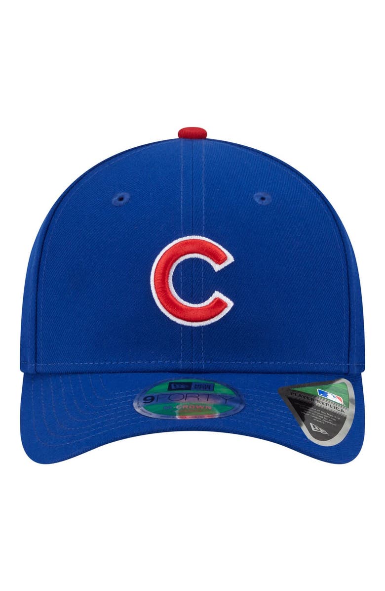 New Era Men's New Era Royal Chicago Cubs 150th Anniversary 9FORTY M-Crown Adjustable Hat, Alternate, color, Royal