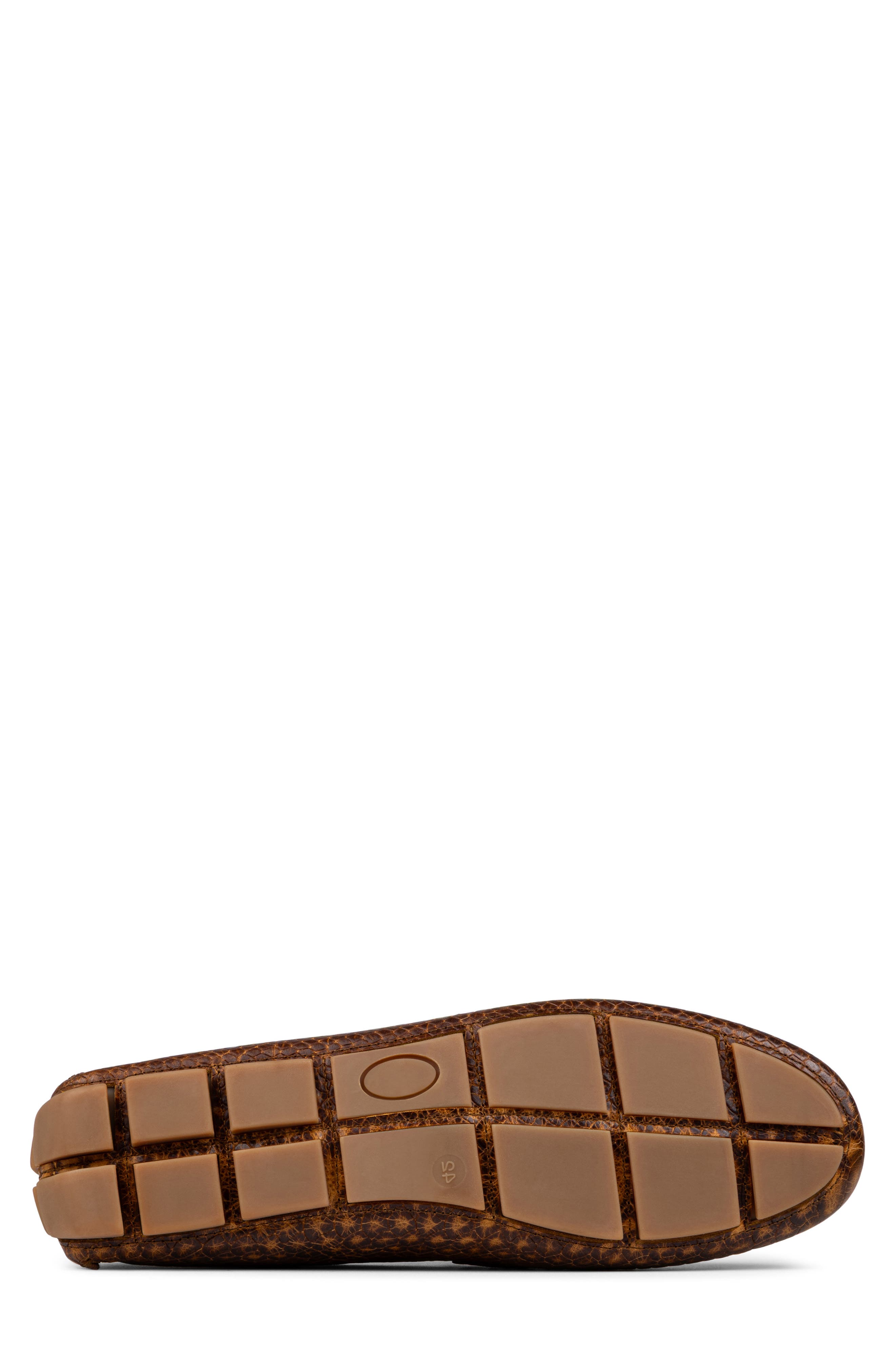 Alanzo Snakeskin Embossed Penny Loafer, Alternate, color, TOBACCO