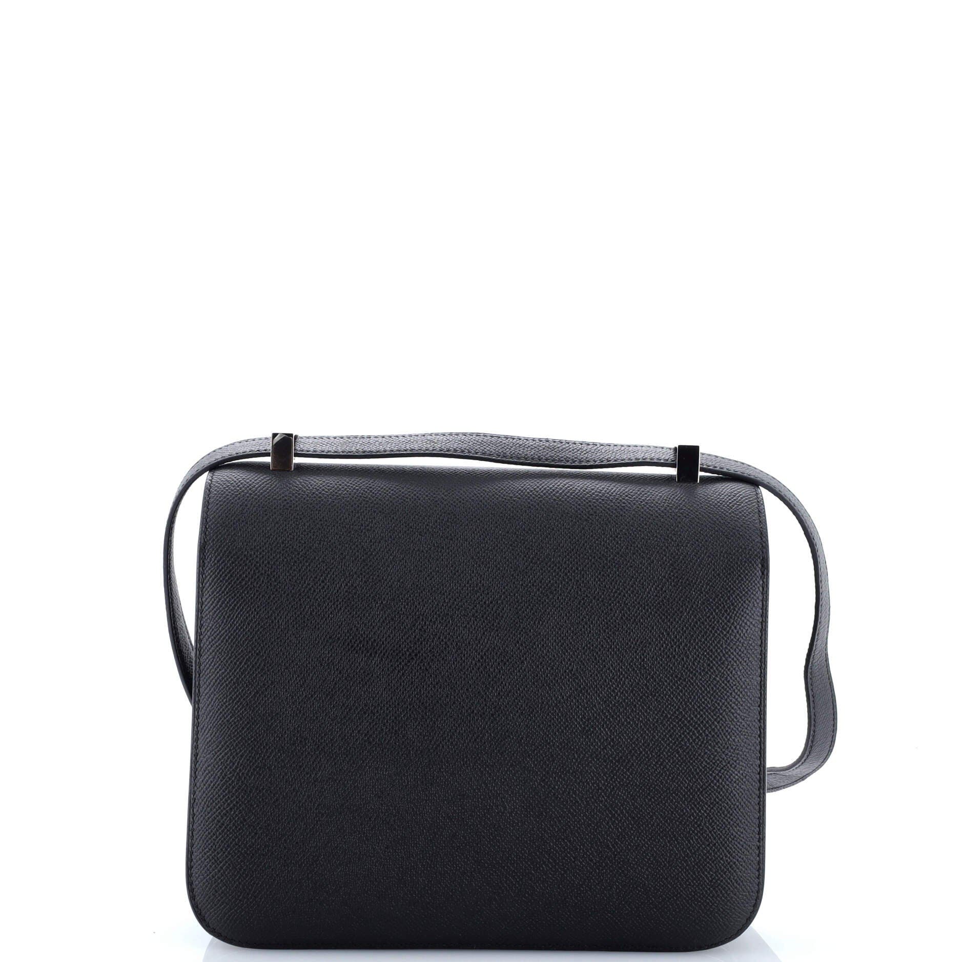 Pre-Owned Hermes Constance Bag Epsom 23, Alternate, color, Noir