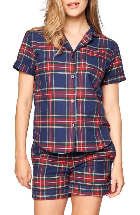 Windsor Tartan Cotton Short Pajamas