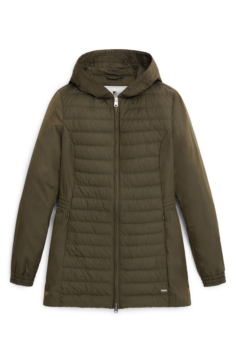 Woolrich Violet Water Repellent Down Parka, Alternate, color, 