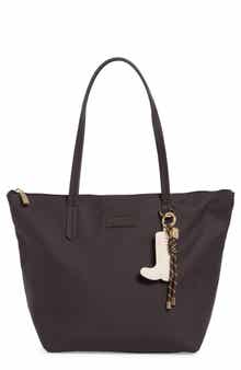 Large Faux Leather Key Item Tote