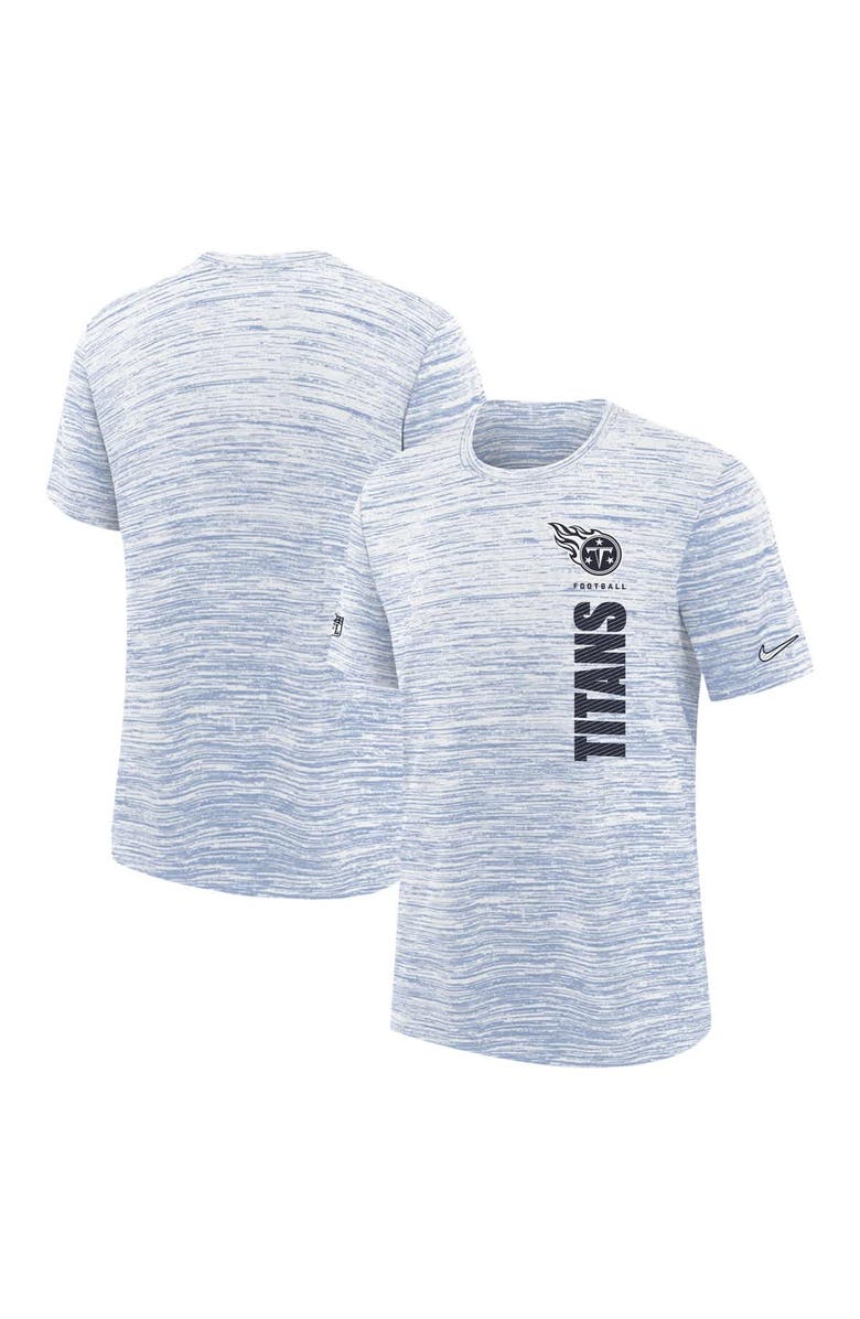 Nike Youth Nike Light Blue Tennessee Titans Sideline Velocity Performance T-Shirt, Alternate, color, 