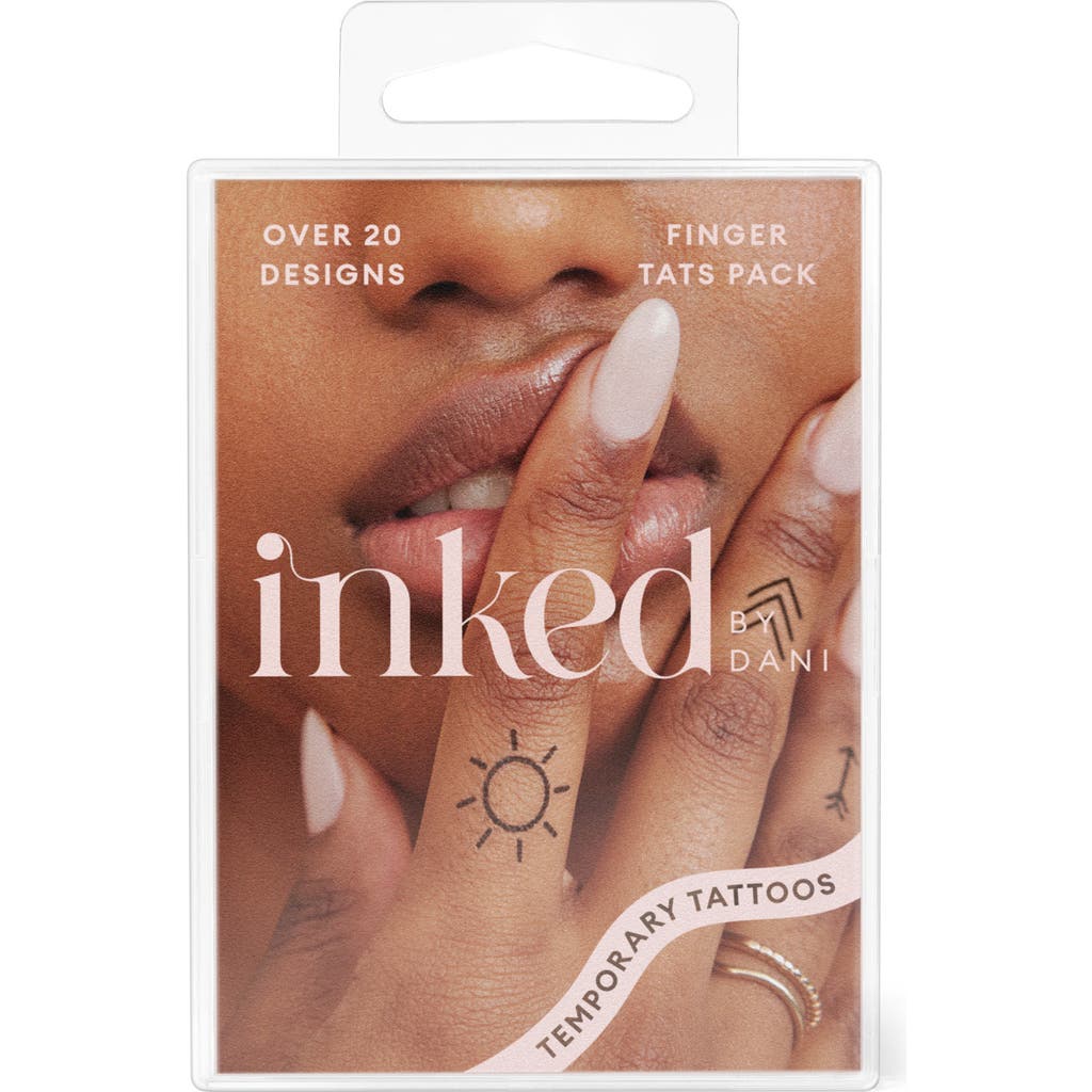 INKED by Dani Finger Tats Pack Temporary Tattoos at Nordstrom